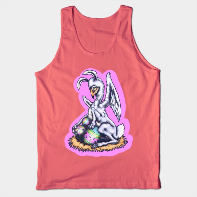 Easter Beast Tank Top by hideedoodle